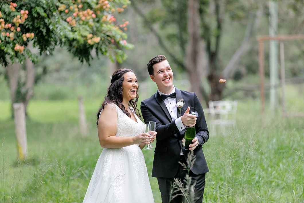 Bundaleer Rain Forest Gardens Wedding Photo