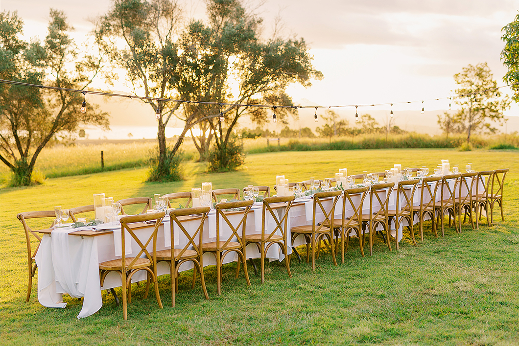 country rustic wedding qld