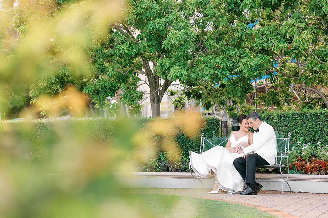 Brisbane City Botanical Gardens Wedding Photography 