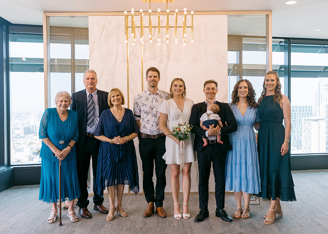 Brisbane Marriage Registry Office Family Photography
