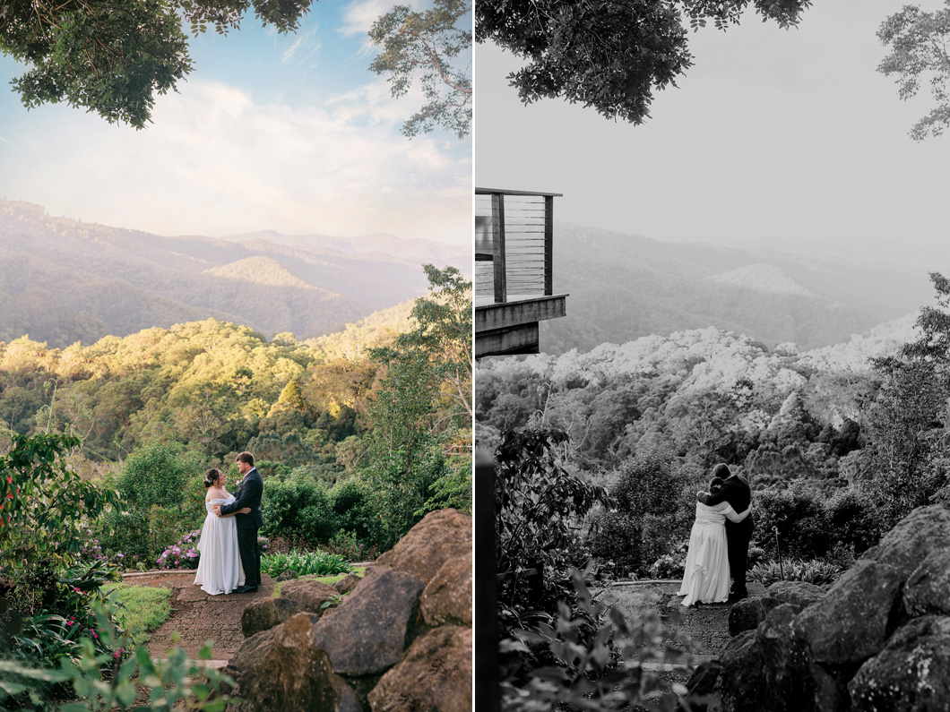 St Bernards Mt Tamborine Wedding Photography View