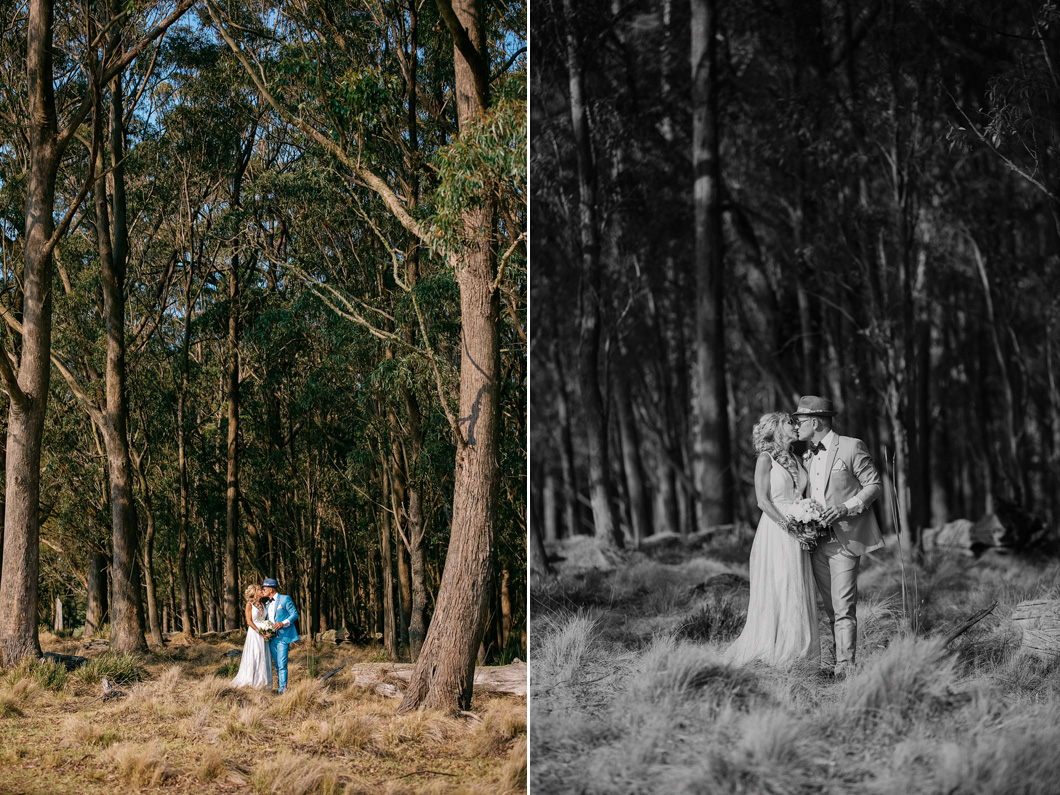 Spicers Peak Lodge Wedding Photography Forest